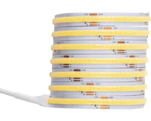 LED-ljusremsa upprullad