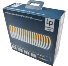 Förpackning av en Lumak Pro LED COB Stripe CCT Set Inomhusbelysning