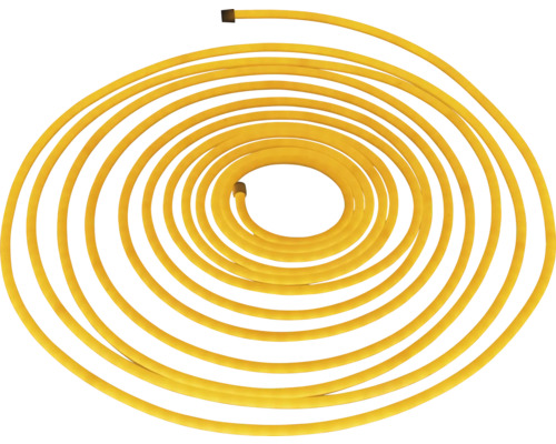 Gul värmerör i rullad form