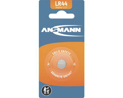 Ansmann LR44 alkaliskt knappcellsbatteri, 1,5 V