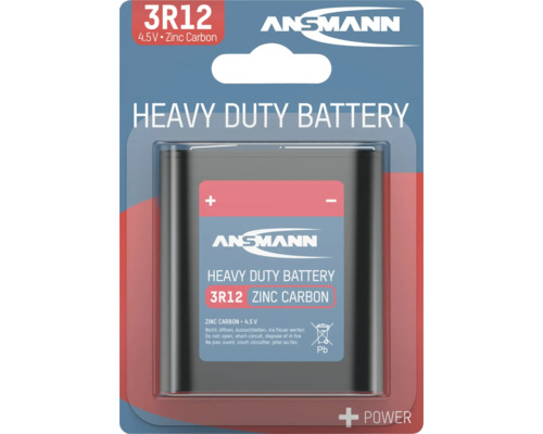 Ansmann 3R12 4.5V zink-kol batteri