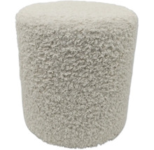 Rund pall med teddyfodral