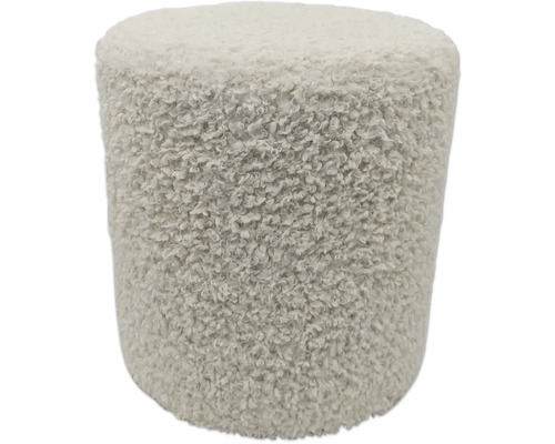 Rund pall med teddyfodral