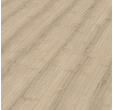 Närbild av laminatgolv med trästruktur