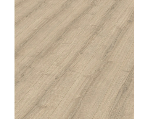 Närbild av laminatgolv med trästruktur