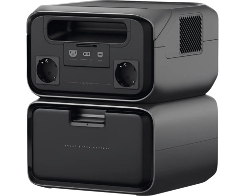 Powerstation ECOFLOW River 3 Max Plus Bärbar kraftstation med extra batteri