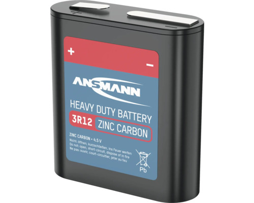 Ansmann 3R12 zink-kol batteri