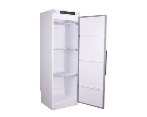 Öppen frys med interna fack