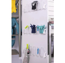 Garderobsystem med hållare för handskar och tillbehör