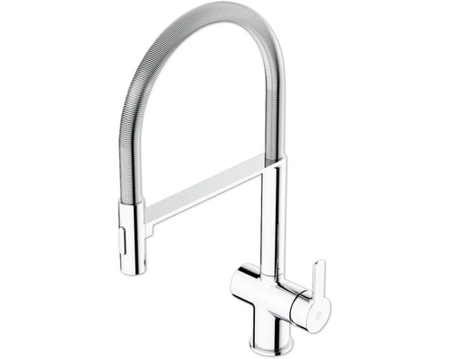 Köksblandare GUSTAVSBERG Estetic sensor krom blank blyfri pull-of pip 8312267 Köksblandare med spiralfjäderhals
