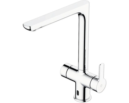 Köksblandare GUSTAVSBERG Estetic sensor krom blank blyfri pull of pip 8316002 Köksblandare med sensor och spak