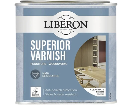 Möbellack LIBERION matt Liberon Superior lackburk för möbler och träkonstruktioner