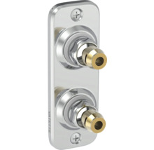 Dubbel vägganslutningsvinkel med Vateite-logotyp