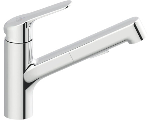 Köksblandare med utdragbar dusch