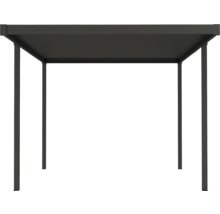 Fristående terrassmarkis av metall