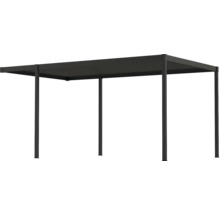 Paviljong med rektangulärt tak och sex pelare