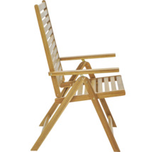 Träsolstol för utomhusbruk