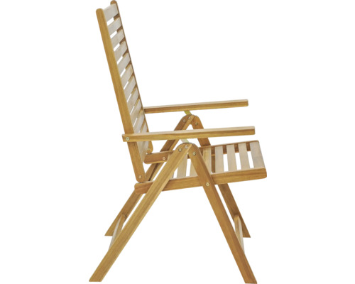 Träsolstol för utomhusbruk