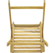 Träsolstol för trädgården