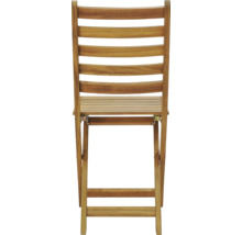 Fällbar trästol för utomhusbruk