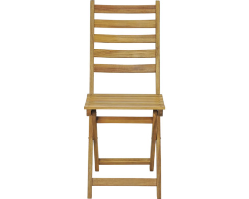 Trädgårdsstol i trä, hopfällbar