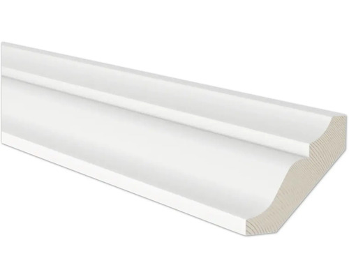 Taklist allmoge EHL PROLIST 15x69x3600mm kritvit S 0500-N Profilerad trälist