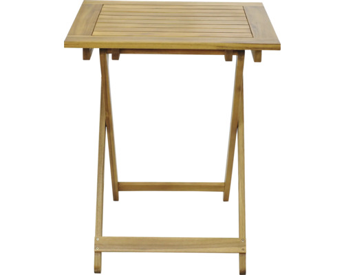 Fyrkantigt hopfällbart träbord