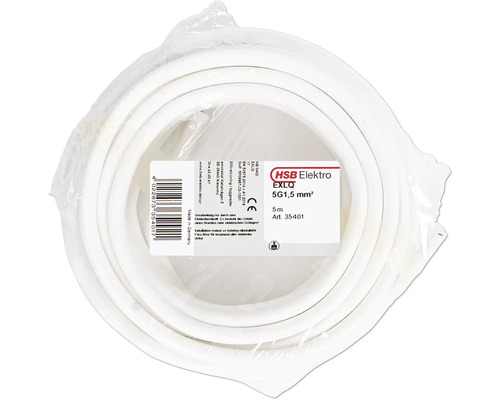 HSB Elektro EXLQ elkabel 5G1,5 mm², 5 meter rullad