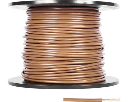 Rulle med enledarkabel