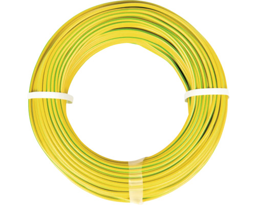 Ring av gulgrön jordkabel