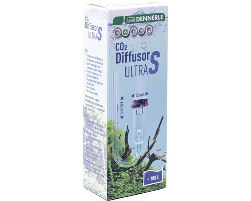 Förpackning för Dennerle CO2 Diffusor Ultra S för akvarier upp till 100 liter