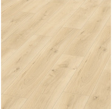 Lagt laminatgolv med träutseende