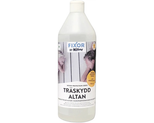 Fixor by Nitor Träskydd för terrasser, 1 liter
