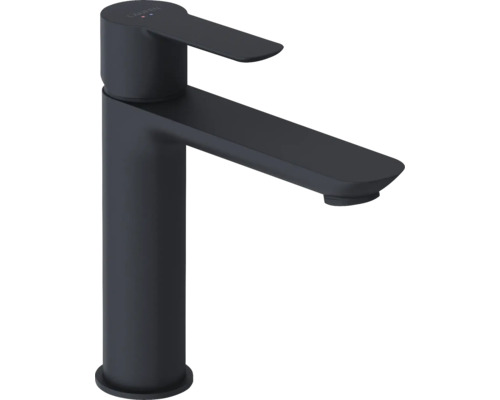 Svart tvättställsblandare