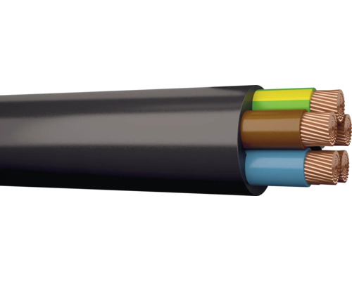 Elkabel med tre ledare