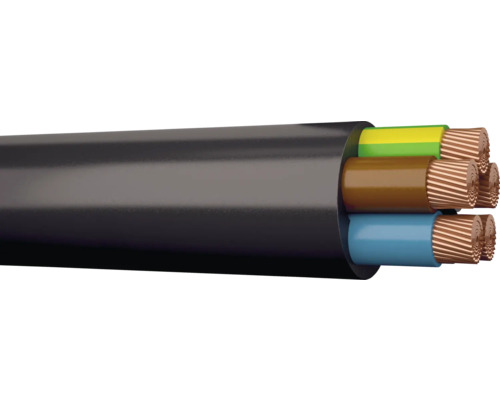 Elektrisk installationskabel med tre ledare