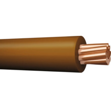 Elektrisk kabel med kopparledare och isolering