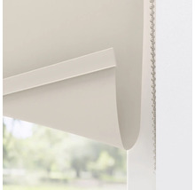 Närbild av en rullgardin med kedjedrag