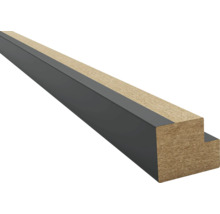 Träprofil med metallkant