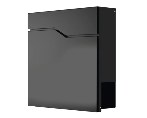 Rektangulär brevlåda för väggmontering