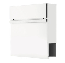 Vit brevlåda för utomhusbruk