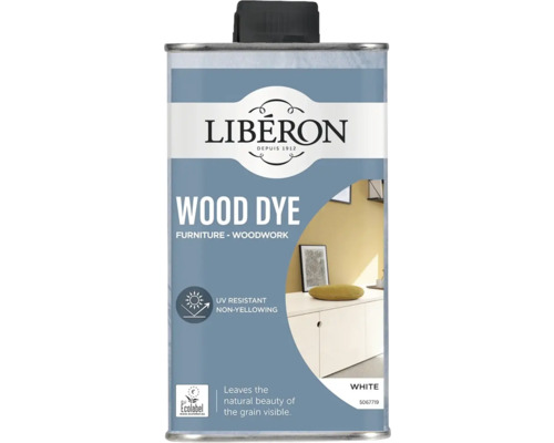 Träbets LIBERON mellanbrun Liberon Träbets för möbler och träarbeten, UV-beständig och gulnar inte