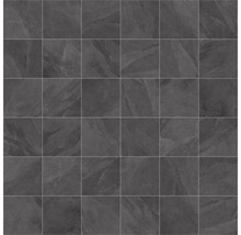 Kakel med stenutseende, arrangerade som ett mönster