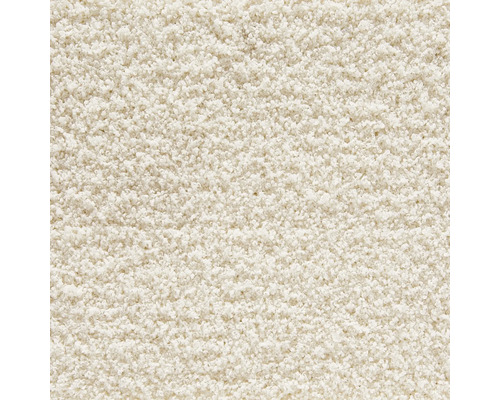 Heltäckningsmatta Shaggy Softness FB03 creme 400cm bred (metervara) Närbild av en tuftad matta