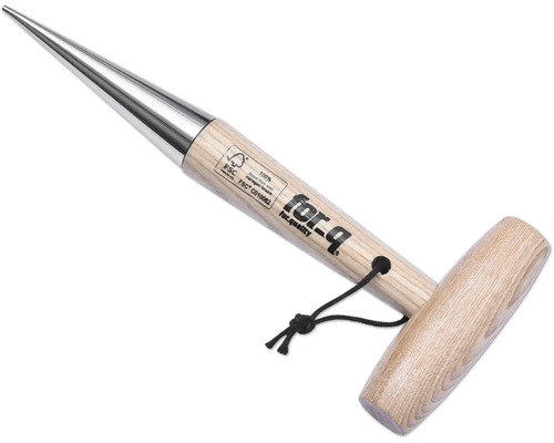 for-q Planteringspinne med trähandtag