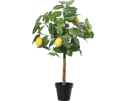 Konstgjord citronträd i kruka