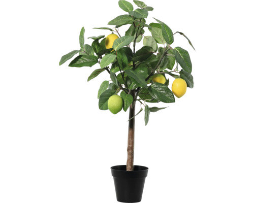 Konstgjord citronträd i kruka