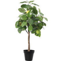 Konstgjord citronträd i kruka