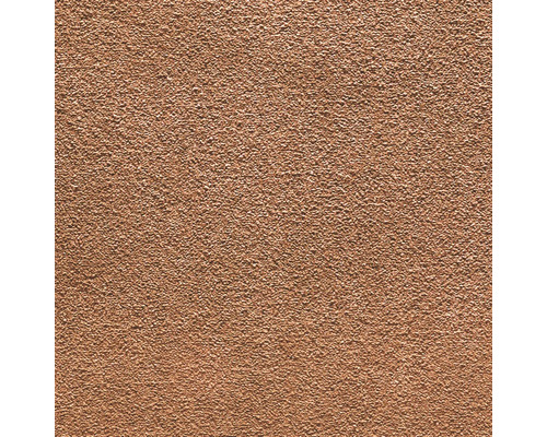Heltäckningsmatta Shaggy Venezia FB57 terrakotta 400cm bred (metervara) Närbild av en texturerad yta