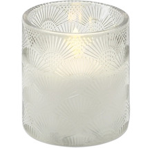 Vindljus av glas med mönster